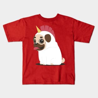 Pug Unicorn Kids T-Shirt